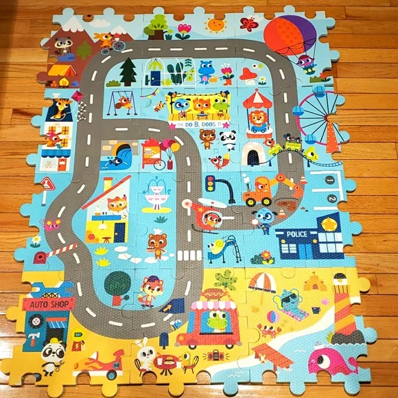 B. Toys Floor Foam Puzzle - Picture 4 of 8